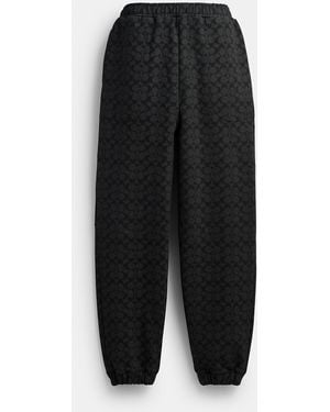 COACH Essential Signature Sweatpants - Black