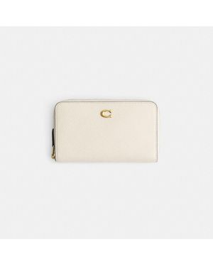 COACH Restored Essential Medium Zip Around Wallet - Natural