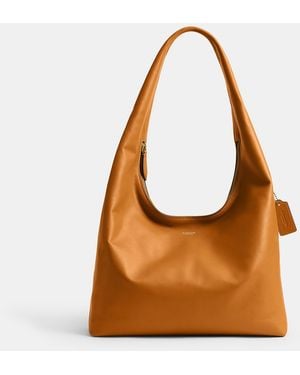 COACH Pillow Brooklyn Shoulder Bag 34 - Brown