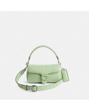 COACH Restored Pillow Tabby Shoulder Bag 20 - Green