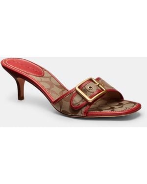 COACH Margot Sandal - Red