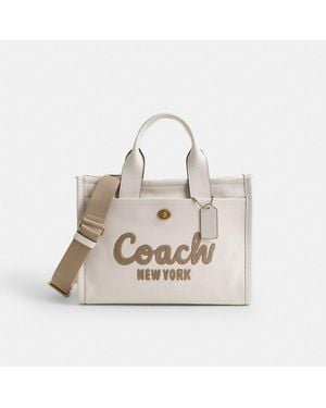 COACH Restored Cargo Tote Bag - Natural