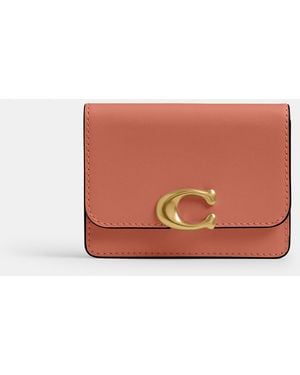 COACH Bandit Card Case - Orange