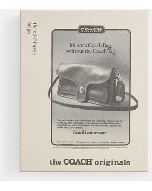 COACH Archive Tabby Puzzle - White