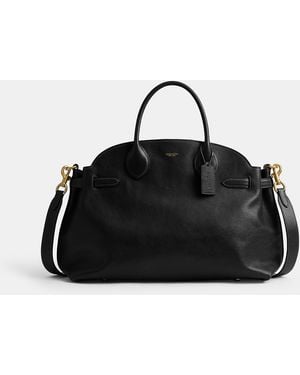 COACH Soft Empire Carryall Bag 40 - Black