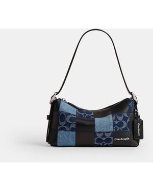 Coachtopia Alter/Ego Small Slouchy Shoulder Bag - Blue