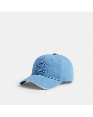 CH Signature Patch Baseball Hat - Blue