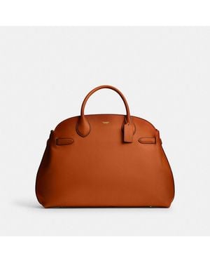 COACH Soft Empire Carryall Bag 48 - Brown