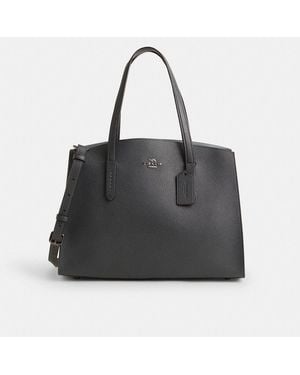COACH Restored Charlie Carryall - Black