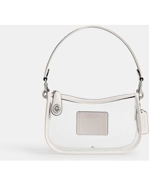 COACH Stadium Swinger Bag - White