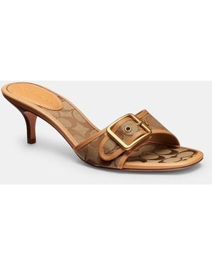 COACH Margot Sandal - Brown