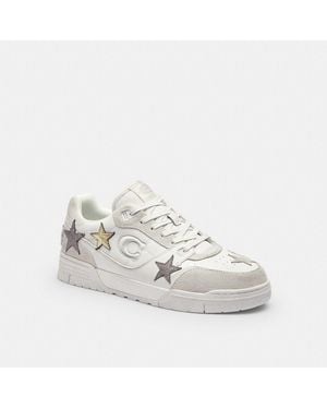 COACH Soho Sneaker With Stars - White