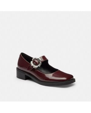 COACH Tea Rose Mary Jane - Brown