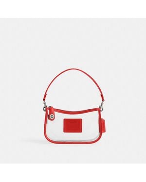 COACH Stadium Swinger Bag - Red