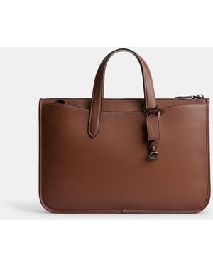 COACH Isaac Workbag - Brown