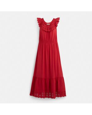 Coach Ruffel Collection COACH Ruffled Dresses for Women | Lyst