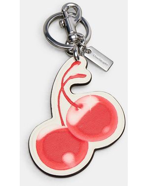 Coachtopia Cherry Bag Charm - Red
