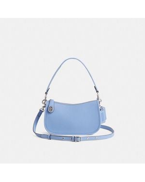 COACH Restored Swinger Bag - Blue