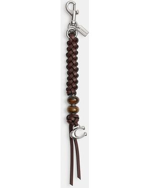 COACH Heritage Bead Bag Charm - Metallic