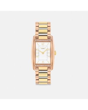 COACH Reese Watch, 24mm X 35mm - Metallic