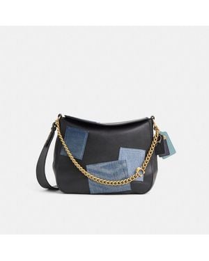 COACH Upcrafted Signature Chain Hobo - Blue