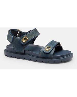 COACH Brynn Sandal - Blue
