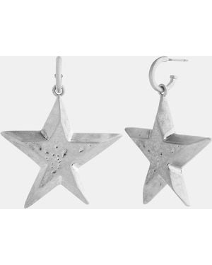 COACH Star Earrings - Metallic