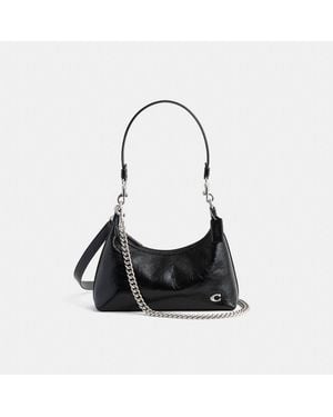COACH Restored Juliet Shoulder Bag 25 - Black