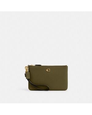 COACH Essential Small Wristlet - Green