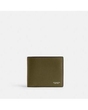 COACH 3 In 1 Wallet - Green
