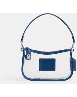 COACH Stadium Swinger Bag - Blue