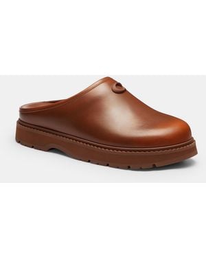 COACH Sport Clog - Brown