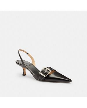 COACH Margot Slingback - Black