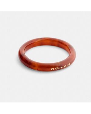 COACH Resin Bangle - Red