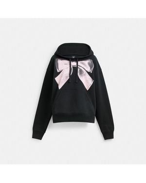 COACH Bow Hoodie - Black