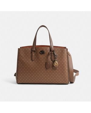 COACH Upcrafted Brooke Carryall Bag - Brown
