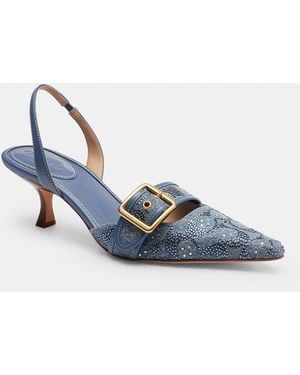 COACH Margot Slingback - Blue