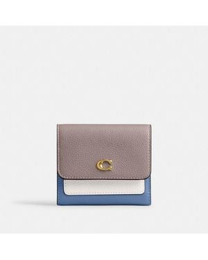 COACH Mila Small Flap Wallet - Gray