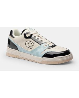 COACH Soho Sneaker With Patent Signature - White