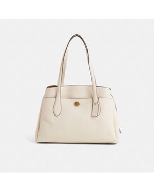 COACH Restored Lora Carryall - Natural