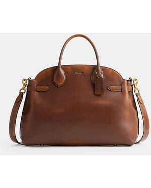 COACH Soft Empire Carryall Bag 40 - Brown