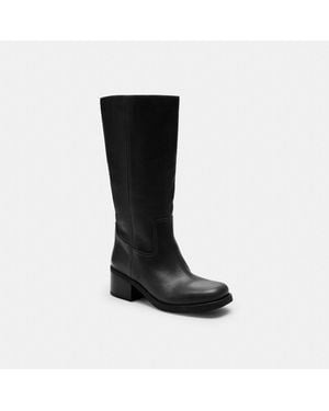 COACH Tall Boot - Black