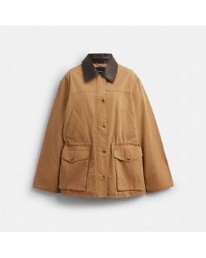 COACH Barn Jacket - Brown
