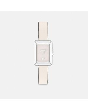 COACH Mara Watch, 19mm X 26mm - White
