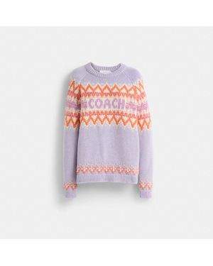 Pink COACH Knitwear for Women | Lyst