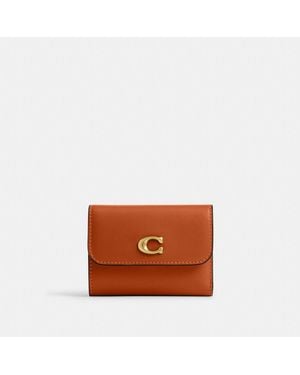 COACH Essential Card Holder Wallet - Brown