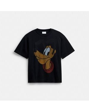 COACH Disney X Pluto Relaxed T-shirt - Black