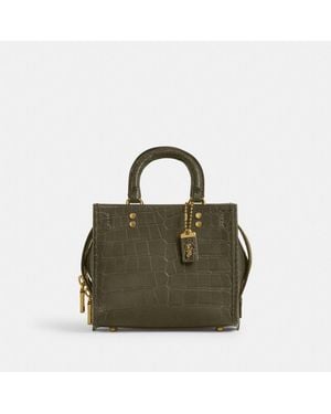 COACH Rogue 20 In Alligator - Green