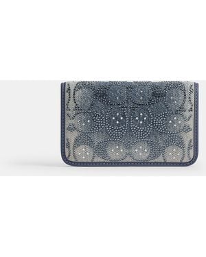 COACH Essential Slim Card Case - Gray
