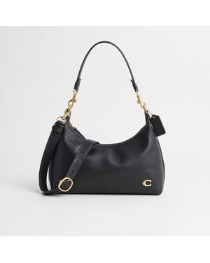COACH Restored Juliet Shoulder Bag - Black